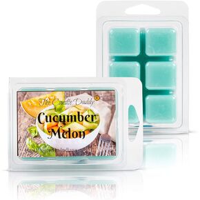 Cucumber Melon Scented Wax Melt - 2 Ounces - 6 Cubes - 1 Pack