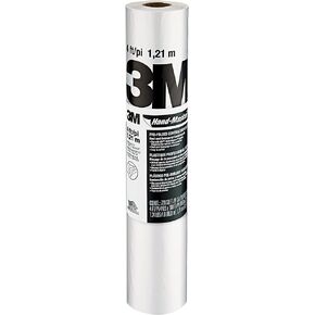 Contractor's Plastic Film, 48" in x 180' Feet, Unfolds to Full Width, Contains Job Site Dust & Overspray, For Painting, Drywall Texturing, Wall Finishing & Floor Standing, 1 Roll (CP4)