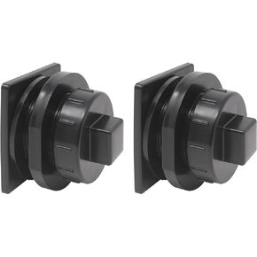 Stock Tank Drain Plug Compatible with Rubbermaid Commercial Stock Tanks - 2 Pack