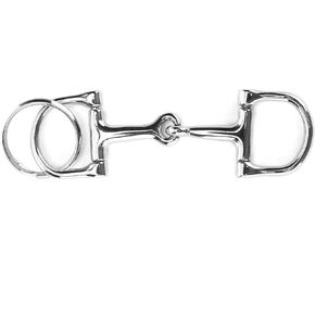 Tnfeeon Snaffle Bit, Horse Bits Zine Alloy Horse Snaffle Bits Key Snaffle Bit Keychain for Horse Lover Friends Decoration 10 X 3cm