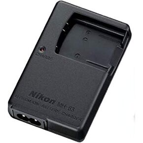 MH63 MH-63 Quick Charger for Nikon ENEL10 EN-EL10 Battery and Coolpix S60, S80, S200, S210, S220, S230, S500, S510, S520, S570, S600, S700, S3000, S4000, S5100 Cameras Power Supply
