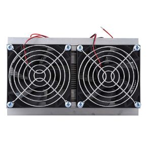 Semiconductor Cooler 140 W Thermoelectric Semiconductor Cooler Refrigeration Cooling Fan Heat Sink System Kit for DIY semiconductor Refrigeration System