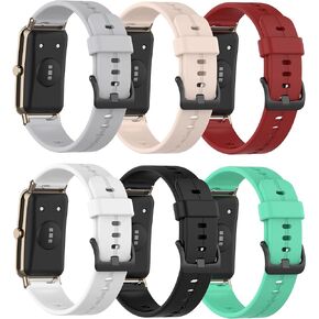 RuenTech Compatible with MorePro HM08 Replacement Bands, Adjustable Straps Soft Silicone Wristband Accessories for MorePro HM08 Fitness Tracker