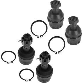 4 Piece Kit Upper Lower Ball Joint LH RH Set for Ford F150 F250 Bronco