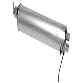 Walker Quiet-Flow SS 21075 Direct Fit Exhaust Muffler 3" Inlet (ID) 2" Outlet (ID) for Ford F-250 HD