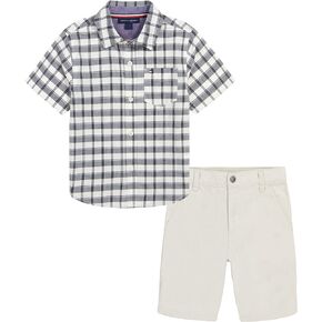 Tommy Hilfiger Baby Boys 2 Piece Woven Woven Short Set2 Piece Woven Short Set