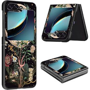 for Samsung Galaxy Z Flip 5 Case for Samsung Z Flip 5 Case 2023 Slim Lightweight Hard PC Shook Proof Protective Phone Case Cover for Samsung Galaxy Z Flip 5 6.7 inch - Audio Cassette Tape