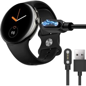 Compatible with Parsonver LA24 Smart Watch Smart Watch Charger, Magnetic USB Replacement Charging Cable Compatible with Parsonver LA24 Smart Watch 1.3 Inches/ZILSPY LA24 Smart Watch