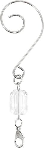 BANBERRY DESIGNS Sister I Love You to The Moon and Back - Silver Filigree Ornament with Heart Charm - Hearts and Jewel Design - Sister Gifts - Gift/Storage Bag Included in Saudi Arabia