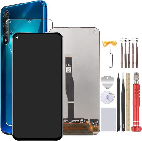 Screen Replacement for Huawei Nova 5T Honor 20 Pro Honor 20 Honor 20s 2019 YAL-L21 LCD Display Touch Screen Digitizer Assembly with Tools (Black) in Saudi Arabia