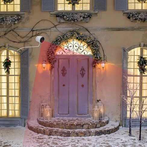 كابل طاقة مكون من 3 قطع متوافق مع Google Nest Cam في الهواء الطلق أو في الداخل، بطارية، كابل خارجي مقاوم للطقس بطول 30 قدمًا/9.1 متر يشحن باستمرار كاميرا Nest الخارجية (أبيض) in Kuwait