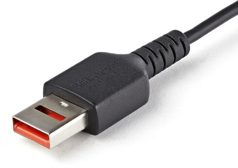 StarTech.com 3ft (1m) Secure Charging Cable USB-A to Micro USB Data Blocker Charge-Only Cable Power-Only Charger Cable for Phone/Tablet Data Blocking USB Protector Adapter Cable (USBSCHAU1M) in Saudi Arabia