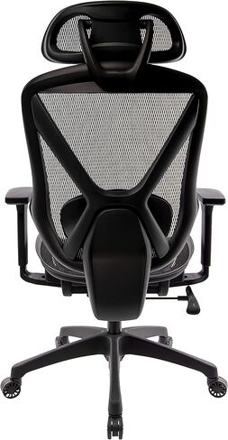 24398921 كرسي مهام شبكي بأذرع قابلة للتعديل، أسود in Kuwait