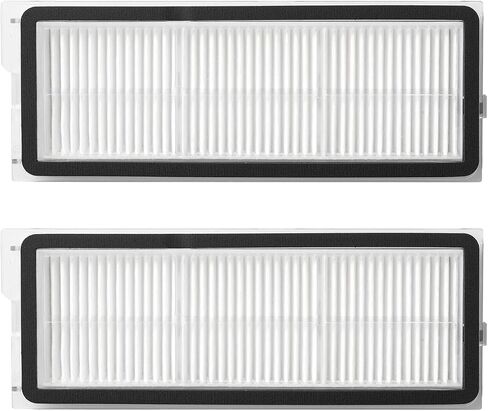 roborock 2 Pack Washable Filter for Roborock Qrevo MaxV, Roborock Qrevo S, Roborock Qrevo Pro Robot Vacuum Cleaners, High Efficiency Filters Replacement Parts in Saudi Arabia
