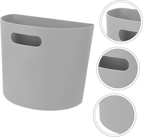 Amosfun Hanging Trash Can Wall Mounted Trashcan Kitchen Compost Bin, Small Kitchen Trash Bin Rubbish Container for Cupboard, Bathroom in Saudi Arabia