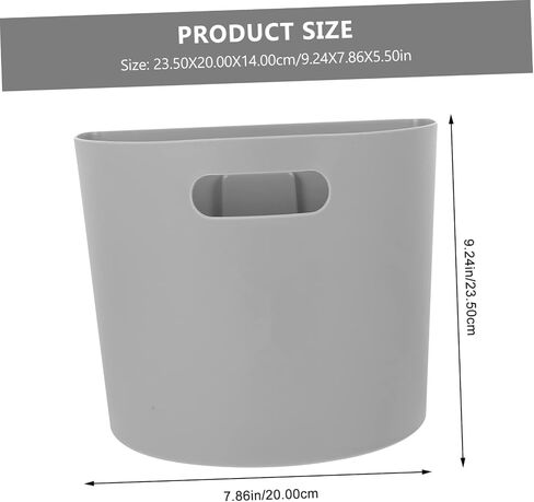 Amosfun Hanging Trash Can Wall Mounted Trashcan Kitchen Compost Bin, Small Kitchen Trash Bin Rubbish Container for Cupboard, Bathroom in Saudi Arabia