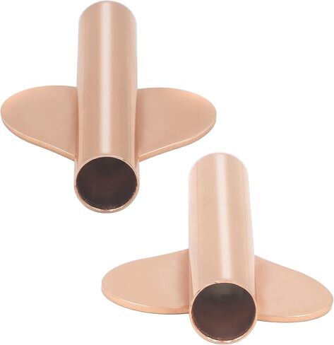 مزهرية جدارية ذاتية اللصق للزهور والنباتات، حامل عرض الزهور لحفلات الزفاف، مزهرية معلقة للثلاجة، النافذة، المنزل، الحفلات، الهواء الطلق، عبوتان (ذهبي وردي) in Kuwait