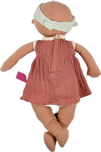 تيكيري تويز بونيكا بيبي إريا - دمية طفل عضوية (وردي ترابي) in Kuwait