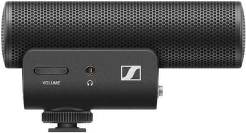 Liquid Audio Sennheiser Microphone MKE 400 Mobile Kit Bundle with Mirfak Audio WE10 Pro Dual-Channel Wireless Microphone System Polishing Cloth in Saudi Arabia