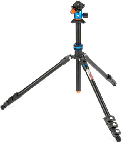3 Legged Thing Patti 2.0 Flip Lock Tripod with AirHed Mini - Darkness Matte Black (PATTIDARK2.0) in Saudi Arabia