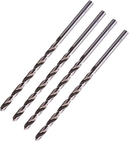 PENCK Long Drill Bit 6.5mm for Wood - 160mm Length Twist Drill Bits Straight Shank High Speed Steel Drill Bit Tool for Hardened Metal Plastic, 4pcs in Saudi Arabia