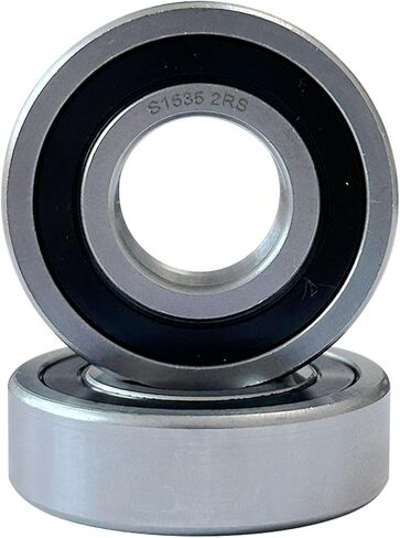 S1635 2RS محمل كروي من الفولاذ المقاوم للصدأ 0.75 بوصة × 1.75 بوصة × 0.5 بوصة مختوم 1635DC 19.05x44.45x12.7 ملم (10) in Kuwait