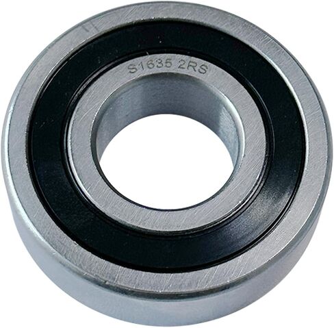 S1635 2RS محمل كروي من الفولاذ المقاوم للصدأ 0.75 بوصة × 1.75 بوصة × 0.5 بوصة مختوم 1635DC 19.05x44.45x12.7 ملم (10) in Saudi Arabia