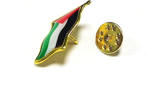 دبابيس علم فلسطين للنساء دبابيس علم فلسطين المجانية هدايا للرجال حامل مع دبابيس علم فلسطين أخضر أبيض أحمر أسود دبابيس العلم هدايا عيد الميلاد in Kuwait