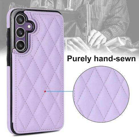 Asuwish Phone Case for Samsung Galaxy S23 FE 5G Wallet Cover with Tempered Glass Screen Protector and Leather RFID Credit Card Holder Stand Slot Cell Accessories S 23 EF S23FE 23S Women Men Black in Kuwait