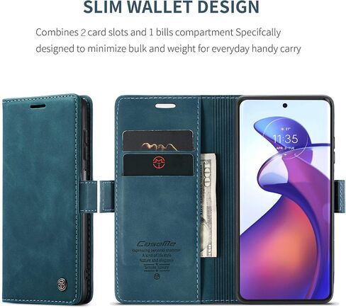 Kowauri for Moto G Stylus 5G 2023 Case,Leather Wallet Case Classic Design with Card Slot and Magnetic Closure Flip Fold Case for Motorola Moto G Stylus 5G 2023 (Black) in Saudi Arabia