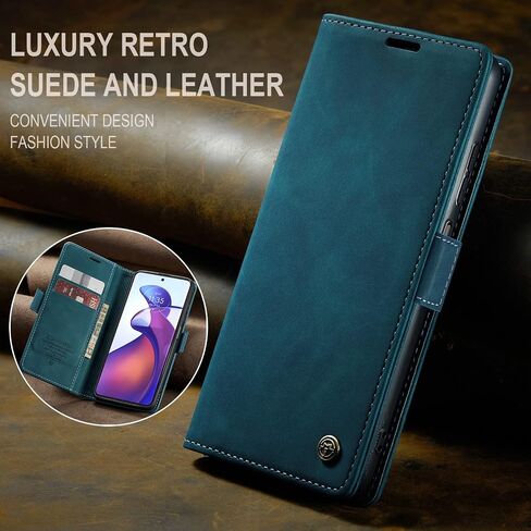 Kowauri for Moto G Stylus 5G 2023 Case,Leather Wallet Case Classic Design with Card Slot and Magnetic Closure Flip Fold Case for Motorola Moto G Stylus 5G 2023 (Black) in Saudi Arabia