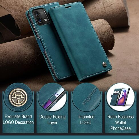 Kowauri for Moto G Stylus 5G 2023 Case,Leather Wallet Case Classic Design with Card Slot and Magnetic Closure Flip Fold Case for Motorola Moto G Stylus 5G 2023 (Black) in Saudi Arabia