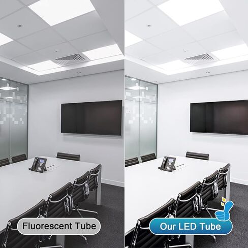 4 حزمة لمبات T8 LED 4 أقدام، 24 وات 3000LM، ضوء النهار 6000 كلفن، تجاوز الصابورة، مصابيح كهربائية من النوع B مزدوجة الأطراف، استبدال أنبوب الفلورسنت LED T8 T12، لمبة إضاءة LED للمتجر، غير قابلة للتعتيم in Kuwait