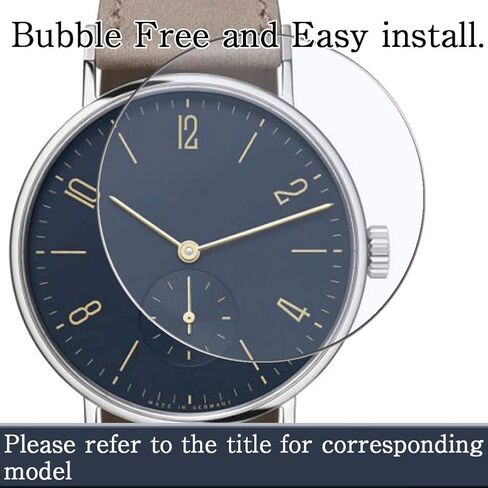 3 Pack Tempered Glass Screen Protector Film, compatible with LIGE NK09 1.32inch Smart Watch smart watch Protectors Guard, Transparent in Saudi Arabia
