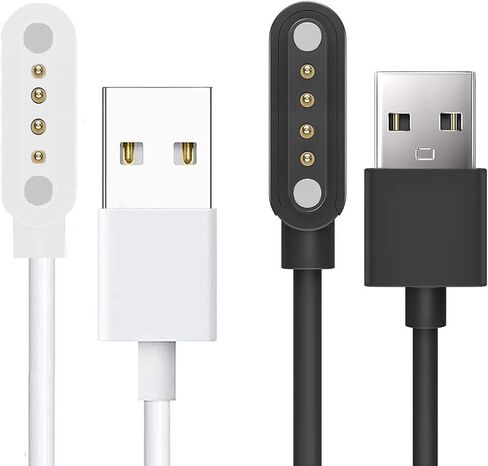 Compatible with Parsonver LA24 Smart Watch Smart Watch Charger, Magnetic USB Replacement Charging Cable Compatible with Parsonver LA24 Smart Watch 1.3 Inches/ZILSPY LA24 Smart Watch in Saudi Arabia