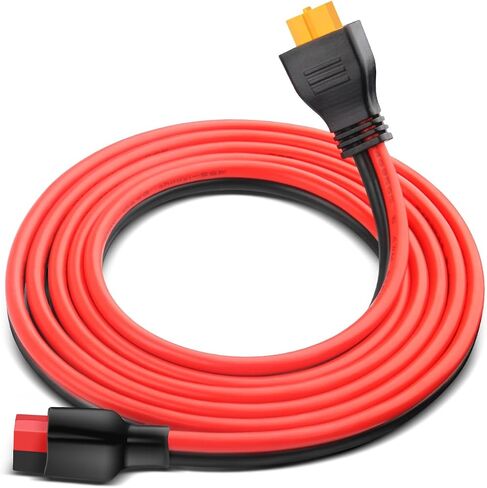 10AWG XT60 أنثى إلى أندرسون موصل تمديد كابل 45A أندرسون إلى XT60 محول لبطارية RC محطة الطاقة المحمولة الشمسية واللوحة الشمسية 6FT in Saudi Arabia