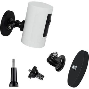 Camera Magnetic Mount Compatible with Ring Stick up Camera Battery(2nd, 3nd), Magnetic Mounting Base Rubber Coated Magnets, Outdoor Security Camera Mount, 1Pack