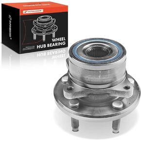 A-Premium Rear Wheel Bearing and Hub Assembly with 5-Lug Compatible with Jaguar XK 2007-2009, XKR 2007-2009
