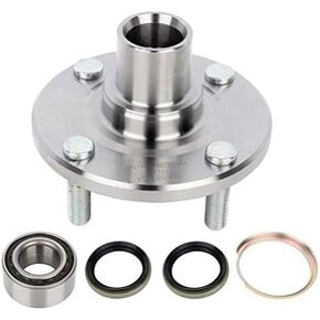 ECCPP Wheel Hub and Bearing Assembly Front LH Or RH Side 518507 fit 1988-2002 For Chevrolet PRIZM For Geo PRIZM For Toyota COROLLA Replacement For 4 Lugs without ABS Brakes Wheel Bearing Hubs 1 pcs