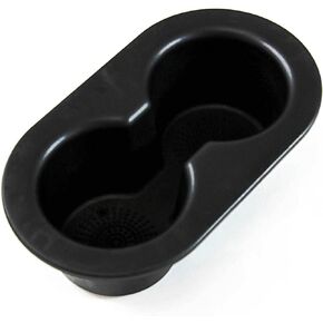 Red Hound Auto Compatible with Dodge Ram 2002-2016 1500 2500 3500 Rear Seat Cup Holder Dual Drink Cupholder