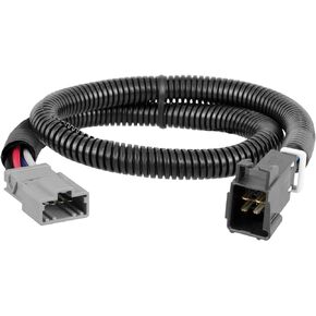 CURT 51392 Quick Plug Electric Trailer Brake Controller Wiring Harness, Select Honda Passport, Pilot, Ridgeline , black