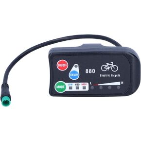 Alomejor Electric, Electric Display for Display E Bike 36V 48V Display Meter E Bike Accessories Electric BicyclesBikes