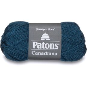 Patons Canadiana YARN, Teal Heather