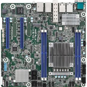 AsRock Rack EPYC3451D4U-2L2T2O8R Micro-ATX Server Motherboard, AMD EPYC™ Embedded 3451, SoC SP4