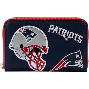 Loungefly NFL: New England Patriots Wallet with Patches