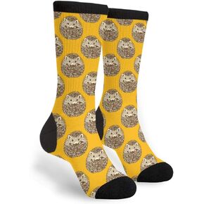 Women's Men's Fun Novelty Crazy Crew Socks