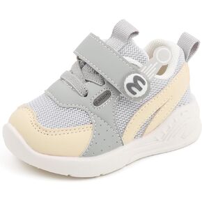 LONSOEN Toddler Boys Girls Sneakers Kids Lightweight Casual Walking Tennis Shoes
