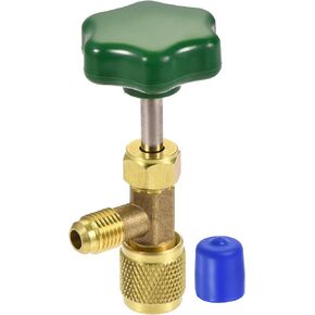 MECCANIXITY Self-sealing Can Tap Valve 1/4 SAE 7/16-28 Thread Bottle Opener for Refrigeration A/C Charging