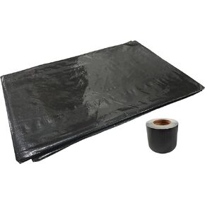 14' Wide Underbelly/Belly Bottom Kits with Flex Mend Tape for RVs and Campers | Belly Bottom Kits for Mobile Homes with FlexMend Tape (10')