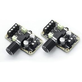 2 PCS Audio Amplifier Board,5W+5W Mini Amplifier Board PAM8406 DC 5V Digital Stereo Power Amp 2.0 Dual Channel Class D Amplify Module for Speaker Sound System DIY